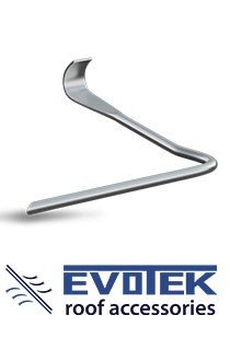 Clemă antifurtună țiglă presată, tip DC 75 x 65 mm