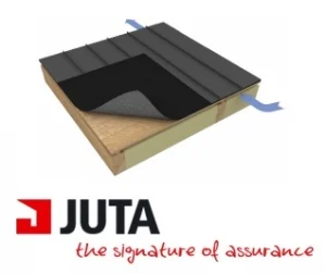 Covor de ventilatie pentru tabla faltuita, tabla click, JUTA , 37,5 mp