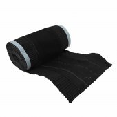 Banda coama maro / negru / caramiziu 230 mm